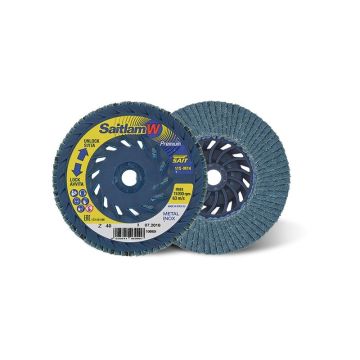 96905 Lameļu slīpd. 125-M14mm K40 Z Metālam, INOX saitlam-w