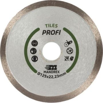 MDZT125P Disks gludais 125mm Xtreme