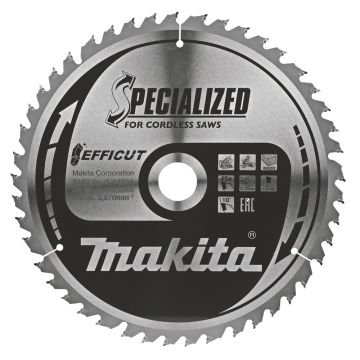 T.C.T. Zāģripa kokam 260X2.15X30mm 10° T45 EFFICUT