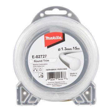 E-02727  Aukla 1.3 mm/15m Apaļa forma