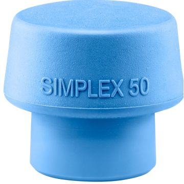HALDER SIMPLEX ieliktnis 50mm TPE-mīksts, zils