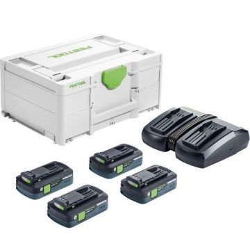 Akumulatoru komplekts SYS 18V 4x4,0/TCL 6 DUO